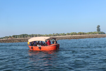 boat on the water
