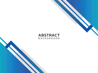 Elegant blue abstract business background design