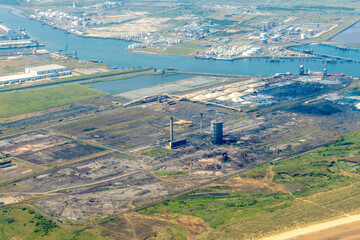 Power Station From Above