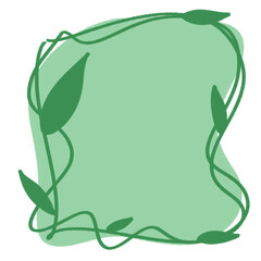 Leaves, vines, for decoration