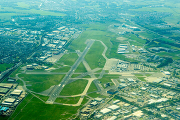 Aberdeen Airport Aerial View