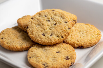 cookies on a plate