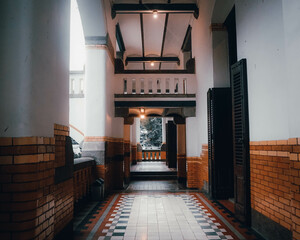 entrance to the church