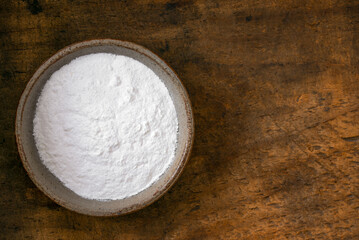 Baking Powder in a Bowl