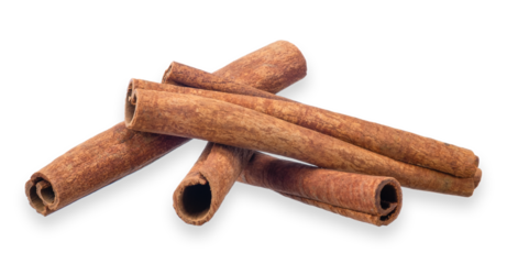 Cinamon isolated on transparent background, cinnamon PNG image