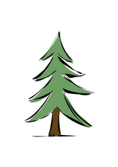 Obraz premium Tannenbaum
