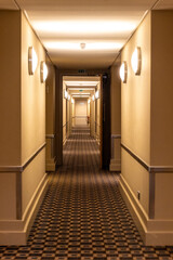 Long Hotel Corridor