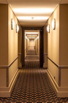 Long Hotel Corridor