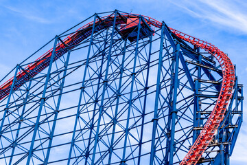 Blackpool Pleasure Beach Rollercoasters © ANDREW NORRIS
