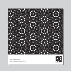 Seamless, Floral Pattern Design for Social Media Poster, Banner