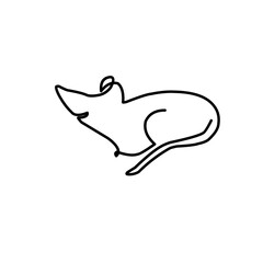 One Line Animals Icon