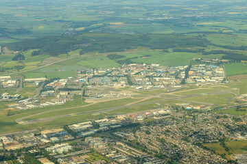 Aberdeen Airport Aerial View