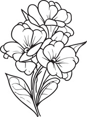 minimalist primrose tattoo, elegant flower tattoo, primula easy tattoo black and white illustration, February birth flower, February primrose birth flower, February birth primrose tattoo drawings,
