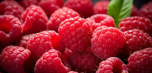 raspberry close up

