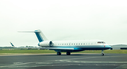 Fototapeta na wymiar Private Or Charter Jet