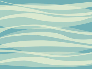 Space for your logo. Many bluish calm outlines of the waves. Feeling the wind through the picture. Pop Art Retro