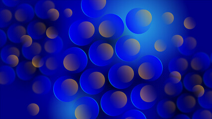 Electric blue space background