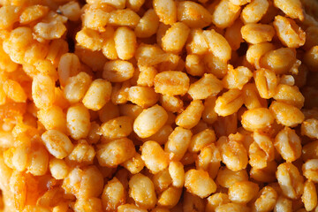 closeup of bulgur rice in a bowl 