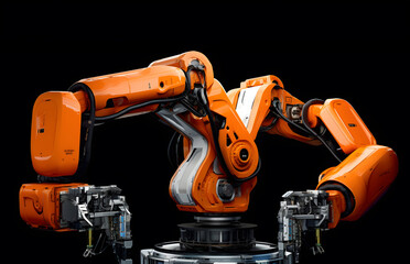 Generative AI: Industrial Revolution 4.0: The Symbiosis of Connected Factory Robots