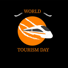 WORLD TOURISM DAY BACKGROUND DESIGN