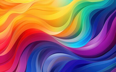 Obraz premium Weaving Colorful Dreams Mesmerizing Abstract Backgrounds 
