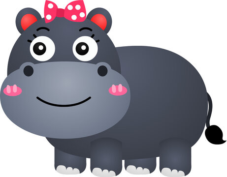 hippo kawaii