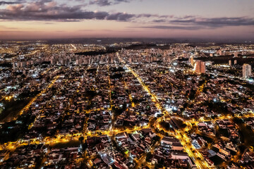 Vista aérea da cidade de Ribeirão 
Preto - SP