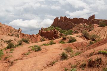 Fairytale Canyon Skazka in Kyrgyzstan