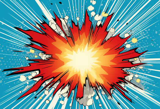 Cartoon Explosion Images – Browse 845 Stock Photos, Vectors, and