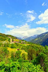 St. Peter in der Region Plessur, Gemeinde Arosa im Kanton Graubünden (Schweiz)