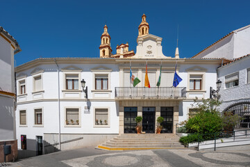 Fototapeta na wymiar Olvera Town Hall - Olvera, Andalusia, Spain
