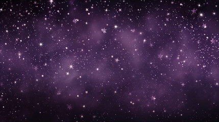 Obraz premium Illustrated Chalk Stars Halloween Grunge Slate Chalkboard Style Purple Background