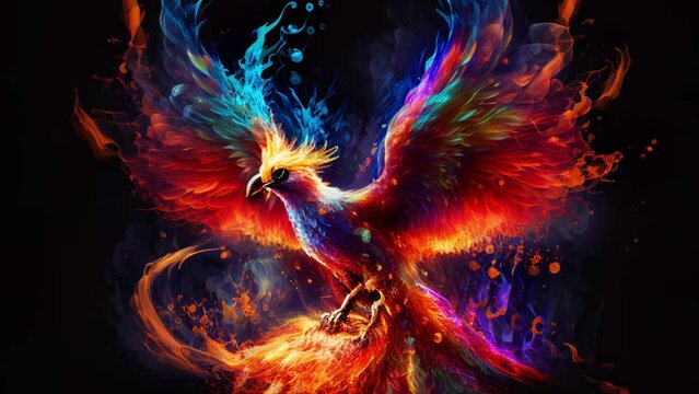 legend of the phoenix, Infinity Loop Video. artwork