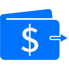 this icon is wallet or transfer icon usually found in the marketplace application