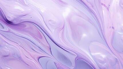 Digital fluid liquid wave background. Purple liquid marble glaze texture.