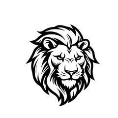 Naklejka na ściany i meble Lion svg png bundle, Lion clipart, Lion cut file, Lion King svg, Lion vector, Lion face svg, Lion head svg, Lion silhouette, Lion logo, Cricut, LION HEAD SVG, Lion Head Svg, Lion Clipart, Lion Head Sv