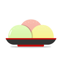 Sweet Mochi Treats, Vector Elements