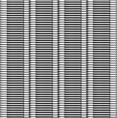 black and white fabric or blinds