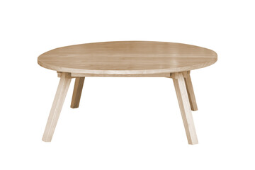 Low wooden table