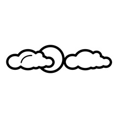 Cloud and Sun Icon