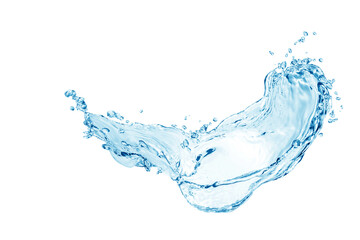 Water ,water splash isolated on white background, water splash,