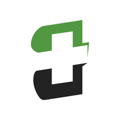 clinic logo template. Icon Illustration Brand Identity. Isolated and flat illustration. Vector graphic