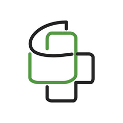 clinic logo template. Icon Illustration Brand Identity. Isolated and flat illustration. Vector graphic