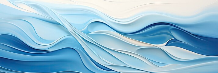 Blue sea and ocean surface background. World water day concept. Generative AI