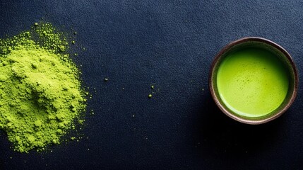 日本の抹茶、茶道、背景｜Japanese matcha, tea ceremony, background, Generative AI