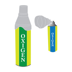 oxygen cylinder icon