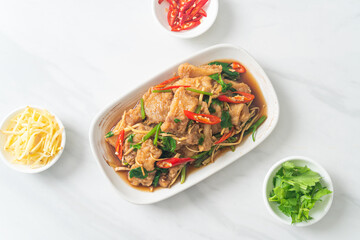 Stir Fried Fish with Chinese Celery