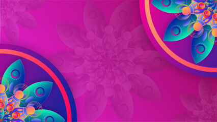 Beautiful Diwali Festival Banner Background Design in India