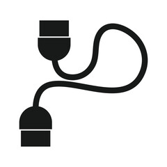 usb icon vector