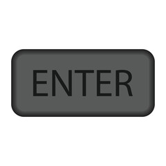 enter icon vector